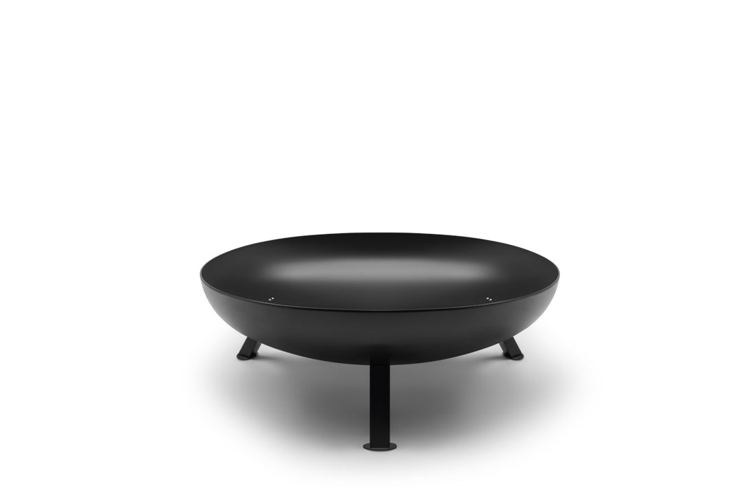 Favilla Bombe schwarzes Feuerbecken - Premium 26 kg Ausführung für anspruchsvolle Outdoor-Enthusiasten