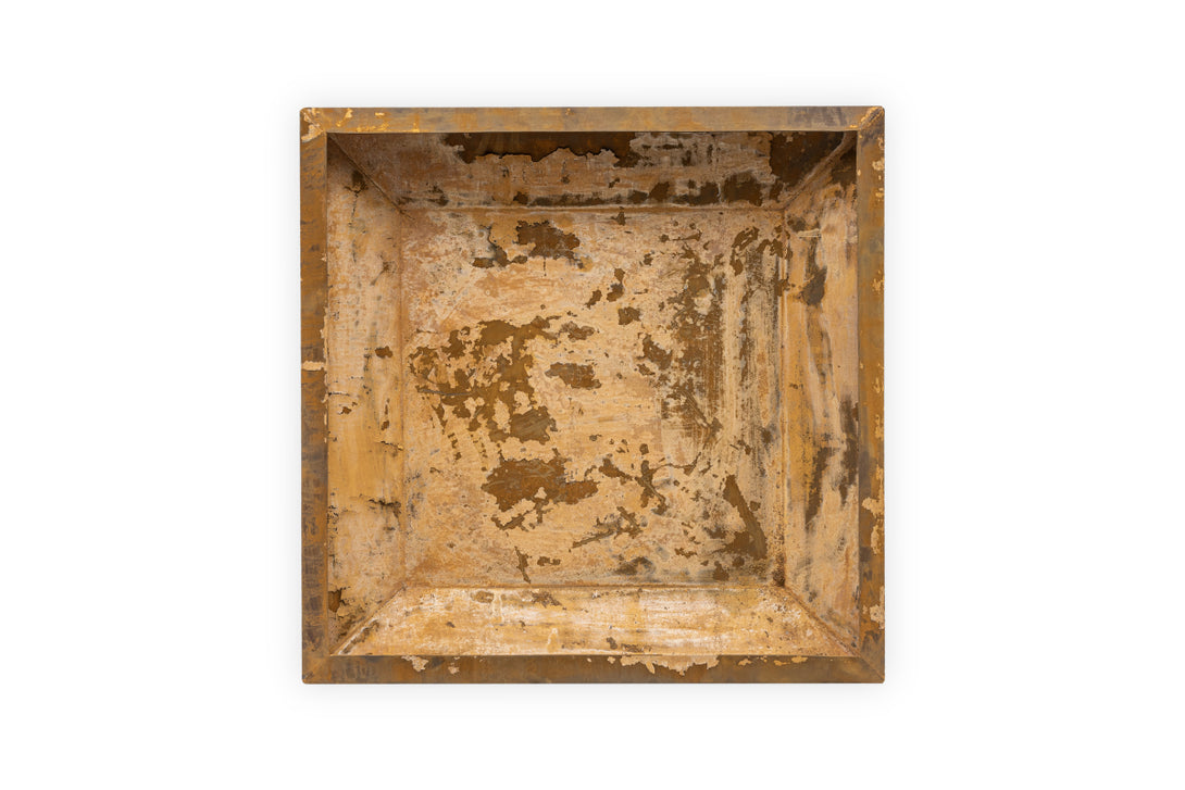 Favilla Firesheet rostige Feuerstelle - 17 kg Cortenstahl-Feuerschale mit langlebiger Qualität