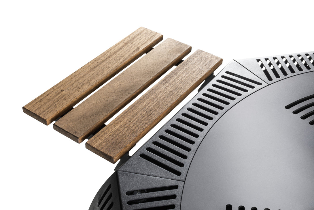 Favilla WOX Premium Feuerschale mit Grillring - 1150 mm Durchmesser mit integrierter Grillfunktion