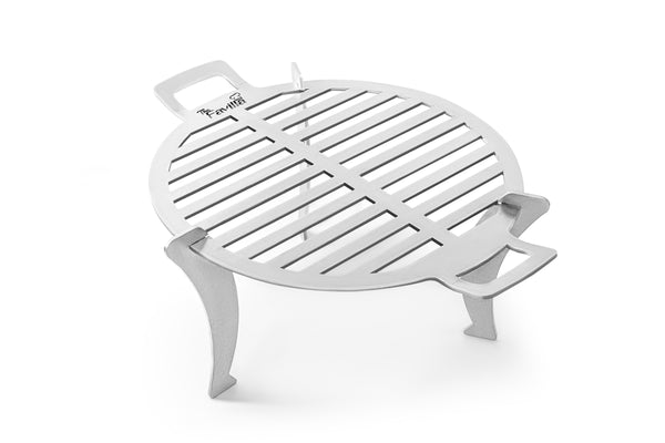 Trica Edelstahl-Campinggrill – Zerlegbarer Grill für Garten, Balkon und Picknick, schnell aufgebaut und praktisch